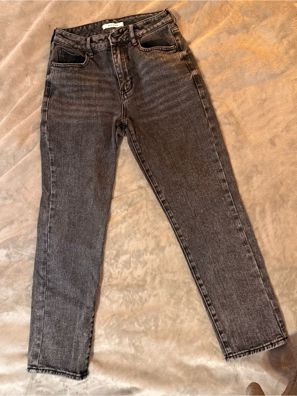 High-Rise Slim Fit Women’s Jeans - Black Wash
